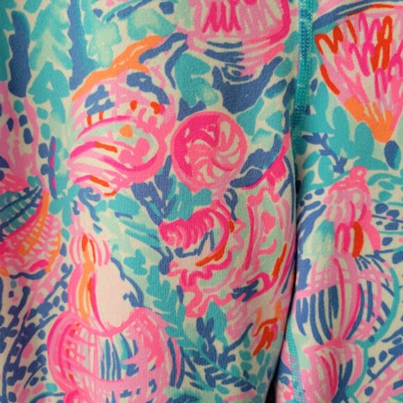 Lilly Pulitzer EUC High Rise Full Length Leggings - Picture 3 of 8